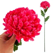 shumee CV14384-13 vejica krizanteme 70 cm umetno cvetje ZA osrednje okraske veliko cvetje 13 cm ZA grobno rdečo
