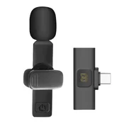 OEM Brezžični mikrofon za pametni telefon USB-C, Bluetooth in vsesmerni z zmanjševanjem šuma - Puluz, (5000232161)