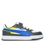 PUMA Caven III Block Sneakers Kids, Shop, Shadow Gray/Royal Sapphire/White, 32.5
