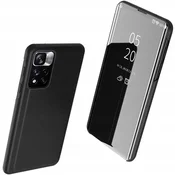 HURTEL Ovitek Clear View za Realme 9 Pro, črne barve