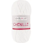 Schoeller + Stahl Chenille 90290-01 White Pletilna preja
