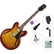 Epiphone ES-335 Figured Standard SET Raspberry Tea Burst Jazz gitara