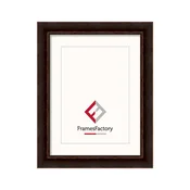 Drewniana ramka Ela 70x80 czarny, przecierana
