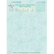 Leane Creatief Embossing Folder Žep za embosiranje 1 kos