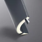 Zvezek CONCEPTUM črtast temno siv, mehke platnice 135x210 mm