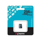 Memorijska kartica U3 V30 microSDXC 256GB Canvas Go Plus 200MB/s A2 SDCG4/256GBSP