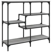 Vidaxl Konzolna mizica siva sonoma 103x32x95 cm inženirski les