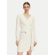 DKNY Cocktail obleka DD4JI62A Écru Slim Fit