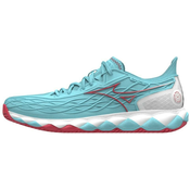 Ženske tenisice Mizuno Wave Enforce Tour CC - tanager turquoise/fiery coral 2/white