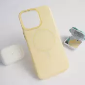 Maska Mag Case Fashion Glitter za iPhone 16 Pro Max zuta