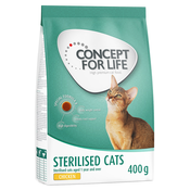 Snižena cijena! Concept for Life 400 g - Sterilised Cats piletina
