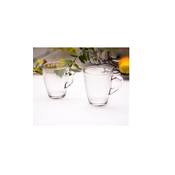 SOLJA ZA KAFU STAKLENA CLEAR GLASS 310CC CERVE