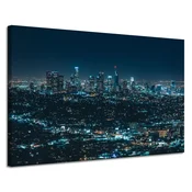 shumee Platno z motivom arhitekture Los Angelesa 120X80