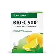 DIETPHARM Vitamin BIO-C 500 40 tableta