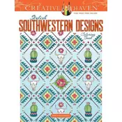 Creative Haven Stylish Southwestern Designs Coloring Book