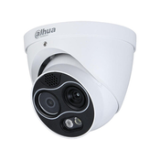 Dahua IP Turret toplotna kamera - TPC-DF1241-D3F4 (256x192, 3,5 mm / 4 MP, 4 mm, ICR, IR30m, IP67, WDR, audio, I/O, PoE)