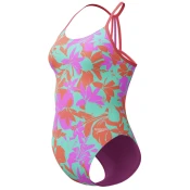 Speedo allover lane line back girls kaluna floral/arctic glass 164cm