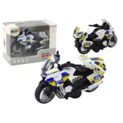 Policijski motor LEAN TOYS na frikcijski pogon s svetlobo in zvokom