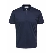 SELECTED HOMME Majica Fave, modra