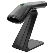 Čitalnik črtne kode Qoltec + stojalo za skener | 1D | USB