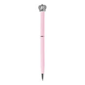 Sazio elegant hemijska olovka sa krunom plava roze ( B2C00292 )