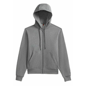 Moški pulover Wilson  M  Team Zip Hoodie Medium Gray Heather M
