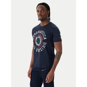 Aeronautica Militare Majica 261TS2538UJ00727 Mornarsko modra Regular Fit
