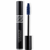 Dior Diorshow Mascara Waterproof maskara za zgostitev in podaljšanje trepalnic vodoodporna odtenek 258 Catwalk Blue (Buildable Volume) 11 5 ml