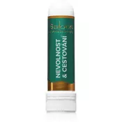 Saloos Aromatherapy Nevolnost & Cestování nosni inhalator z eteričnimi olji 1 kos