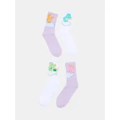 Sinsay - Rebraste čarape 4 pack Care Bears - šareno
