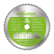 EVOLUTION Žagin list, 255mm, 24 zob, univerzalen