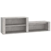 Vidaxl Omarica za čevlje 150x35x45 cm inženirski les