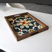 Aberto Design Poslužavnik REF001 48 x 38 x 4 cm, Šareni