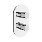 Ravak X070455 - Termostatska tuš baterija za podometno montažo CHROME, sijajni krom