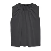VERO MODA Top VMFILLI bazaltno siva