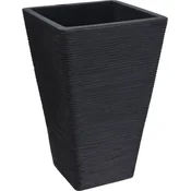 ProGarden Cvetlični lonec z rebri 35 x 55 cm, antracit