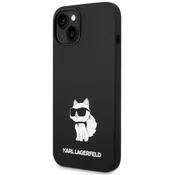 Karl Lagerfeld iPhone 14 Plus 6,7 hardcase black Silicone Choupette (KLHCP14MSNCHBCK)
