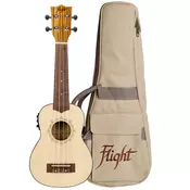 FLIGHT ukulele DUS320CEQ SP/ZEB SOPRANO