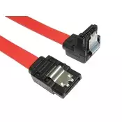 SATA PODATKOVNI KABEL - KOTNI 0,5M