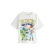 Next Majica Toy Story  temno modra / pastelno rumena / zelena / bela