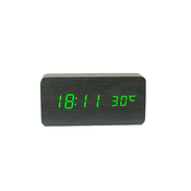 INF Digitalna LED budilka Green, (21236349)