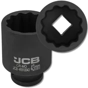 shumee JCB 3/4 Cr-Mo 12-kraki udarni ključ z globokim udarcem 43 mm