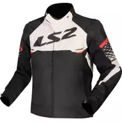 Sportska motoristicka jakna LS2 Apex, crna/bijela