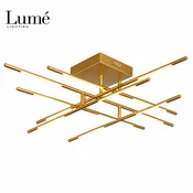 ARIA 7 LUSTER LED 48W 3000K ZLATO