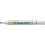 Marker za belo tablo, 2 mm, stožčasta konica, PENTEL, zelen