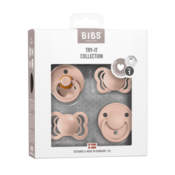BIBS - Komplet dudica Try-it Collection, Blush