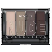 REVERS Paleta 4 mat senčil za oči Revers Nude Collection, 10 nude, 6 g