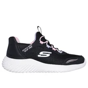 Skechers Patike za devojcice Bounder-Simple Cute, Slip-Ins, 303585L-BLK, Crno-roze