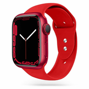 REMEN WATCH BAND JERSEY APPLE WATCH 4 / 5 / 6 / 7 / SE (38 / 40 / 41 MM)RED