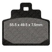 shumee Zavorne ploščice EBC SFAC681 (komplet 2 kosov)